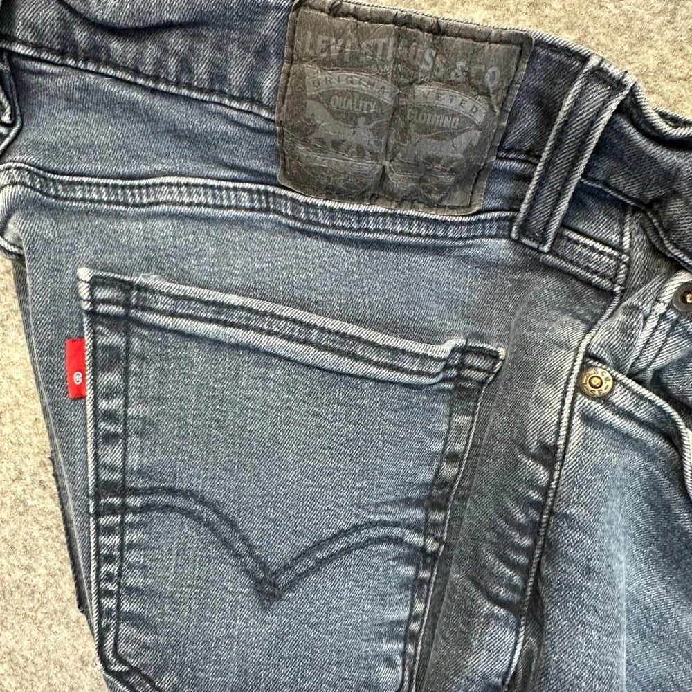 Levi Strauss & Co Jeans Mens Blue Excellent Stretch Denim Dark Wash 5-Pocket